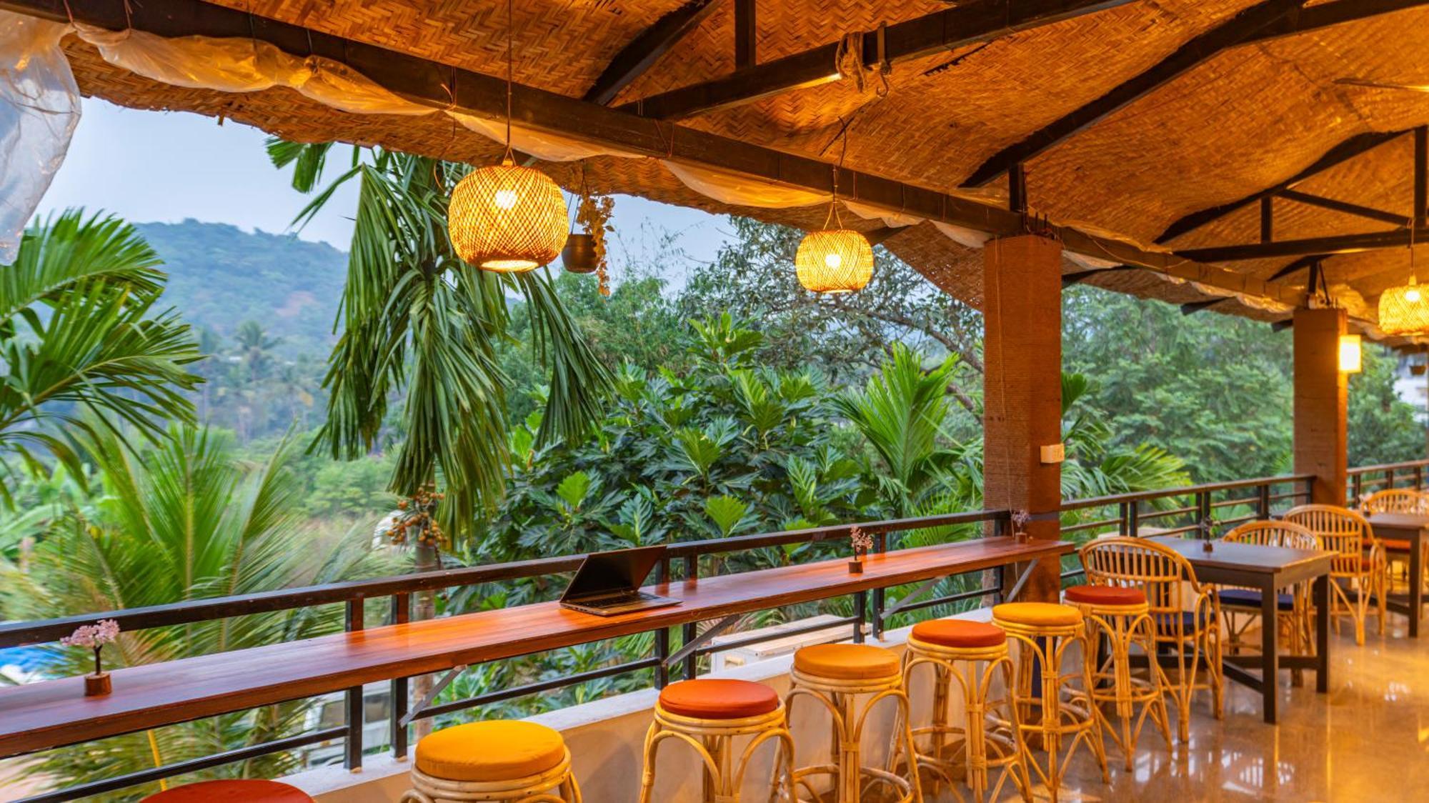 Madpackers Goa Anjuna - Bar Eksteriør bilde
