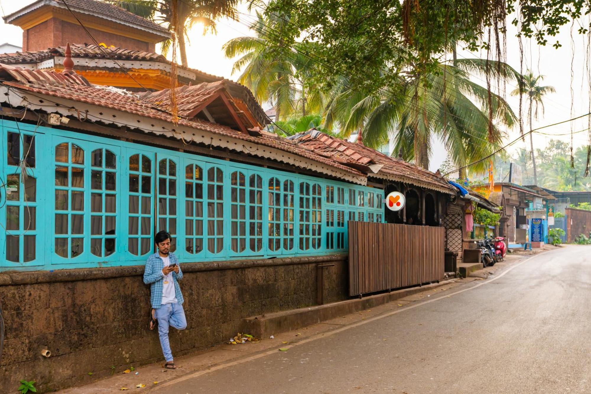 Madpackers Goa Anjuna - Bar Eksteriør bilde